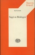 Cover of Saggi su Heidegger