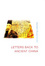 Cover of Letters Back to Ancient China