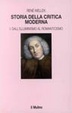 Cover of Storia della critica moderna - Vol. I
