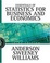 Cover of 'Essentials of Statistics for Business and Economics with Data Files CD-ROM'