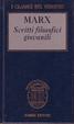 Cover of Scritti filosofici giovanili