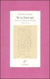Cover of Se tu fossi qui