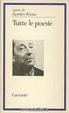 Cover of Tutte le poesie