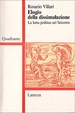Cover of Elogio della dissimulazione