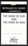 Cover of "The Word of God and the Mind of Man"