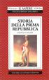Cover of Storia della prima repubblica