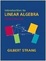 Cover of Introduction to Linear Algebra
