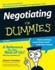 Cover of Negotiating For Dummies