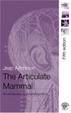 Cover of The Articulate Mammal