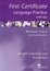 Cover of First Certificate Language Practice