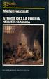 Cover of Storia della follia nell'età classica