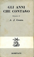 Cover of Gli anni che contano