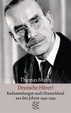 Cover of Deutsche Hörer! Radiosendungen nach Deutschland aus den Jahren 1940-1945.