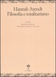 Cover of Filosofia e totalitarismo