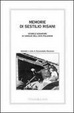 Cover of Memorie di Sestilio Risani