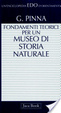 Cover of Fondamenti teorici per un museo di storia naturale