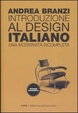 Cover of Introduzione al design italiano. Una modernità incompleta