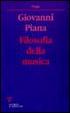 Cover of Filosofia della musica