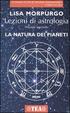 Cover of Lezioni di astrologia / La natura dei pianeti