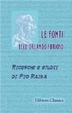 Cover of Le fonti dell'Orlando furioso