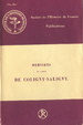 Cover of Mémoires du comte de Coligny-Saligny