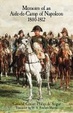 Cover of Memoirs of an Aide-de-Camp of Napoleon 1800-1812