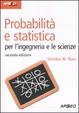 Cover of Probabilità e statistica per l'ingegneria e le scienze