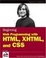 Cover of "Beginning Web Programming with HTML, XHTML, and CSS"