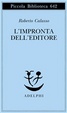 Cover of L'impronta dell'editore