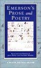 Emerson's Prose and Poetry (Norton Critical Editions)