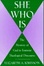 Cover of "She Who Is"