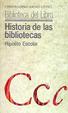 Cover of Historia de las bibliotecas