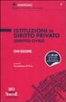 Cover of Istituzioni di diritto privato (diritto civile)