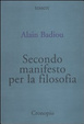 Cover of Secondo manifesto per la filosofia