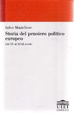 Cover of Storia del pensiero politico europeo
