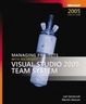 Cover of Managing Projects with Microsoft  Visual Studio  Team System