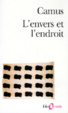 Cover of L'envers et l'endroit