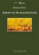 Cover of Saber ver la arquitectura