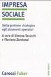 Cover of Impresa sociale. Dalla gestione strategica agli strumenti operativi