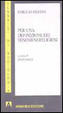 Cover of Per una definizione dei fenomeni religiosi