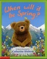 When will it be spring? 書封