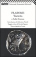 Cover of Teeteto o sulla scienza