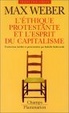 Cover of L'Ethique protestante et l'Esprit du capitalisme