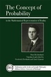 Cover of The Concept Of Probability in the Mathematical Representation Of Reality