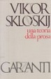Cover of Una teoria della prosa