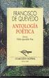 Cover of Antologia Poetica Quevedo