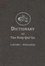 Cover of Dictionary of the Holy Quran