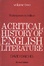 Cover of A Critical History of English Literature, Volume 2