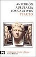 Cover of Anfitrión . Aulularia.Los Cautivos