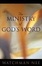 Cover of "The Ministry of God's Word"